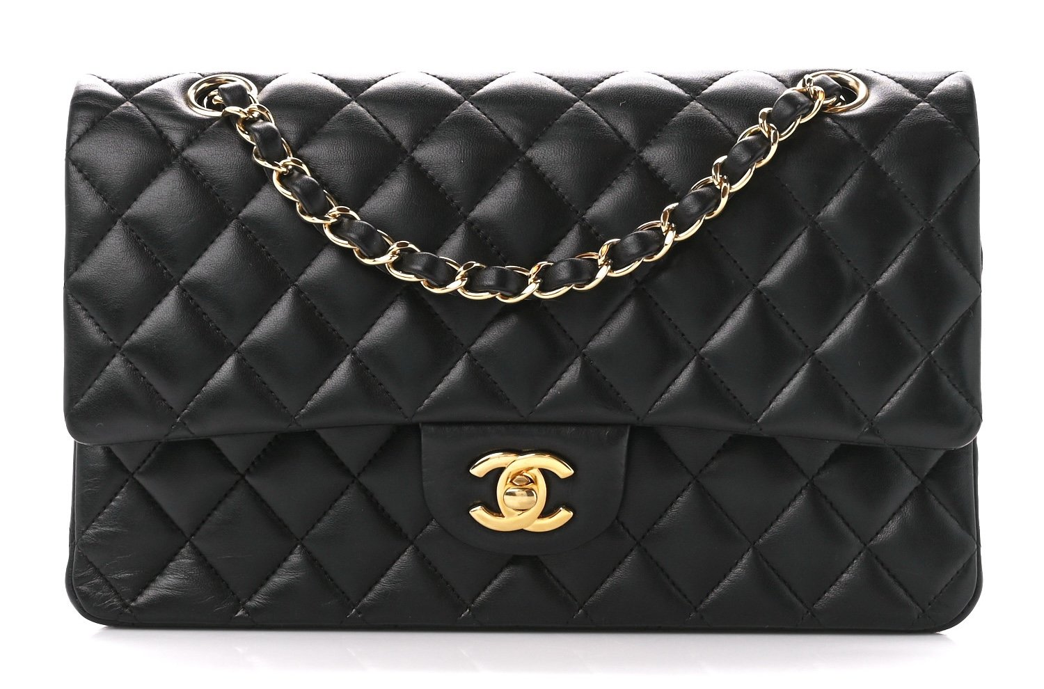 Chanel Lambskin Medium Classic Flap Bag