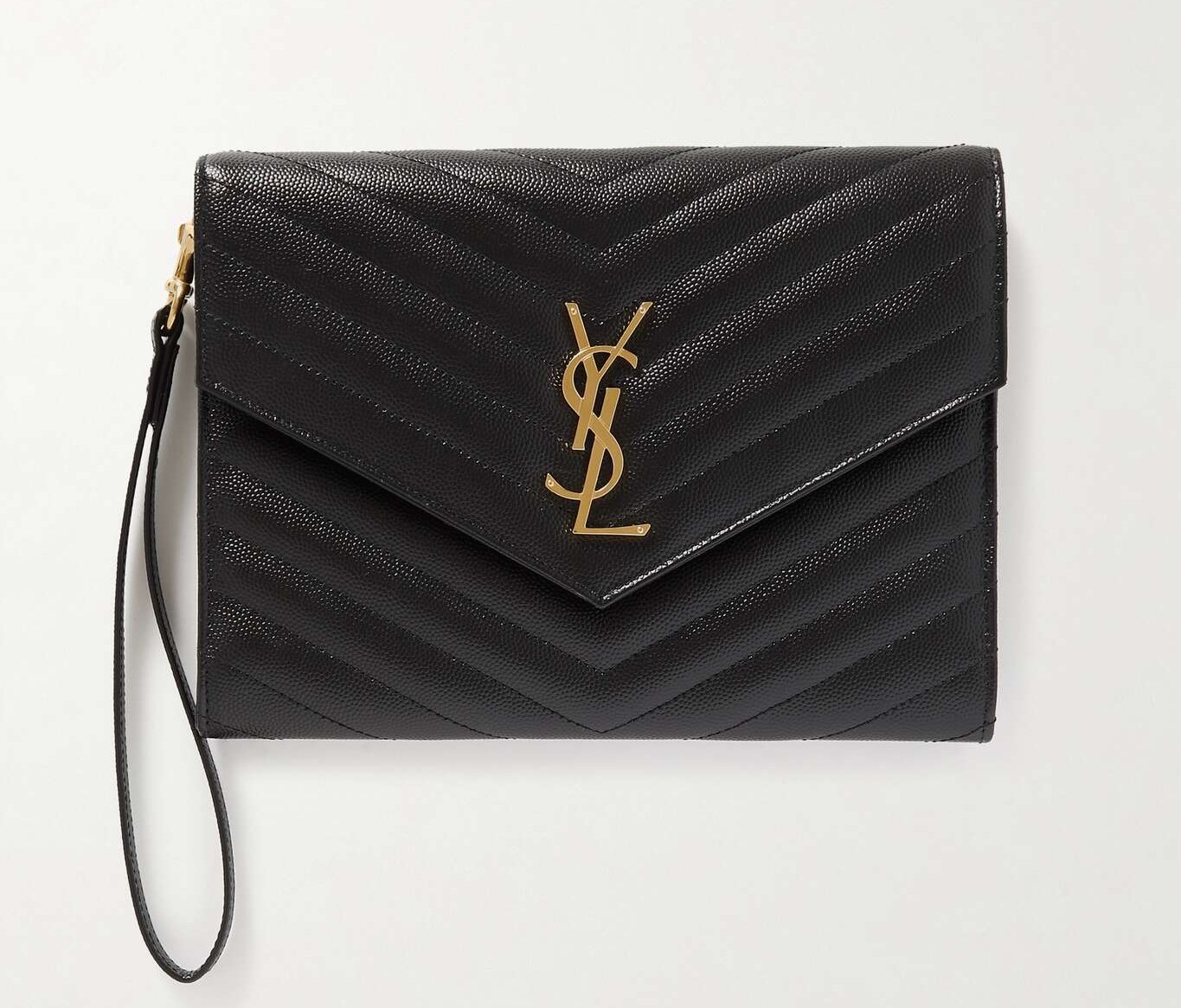 Saint Laurent Monogram Wristlet