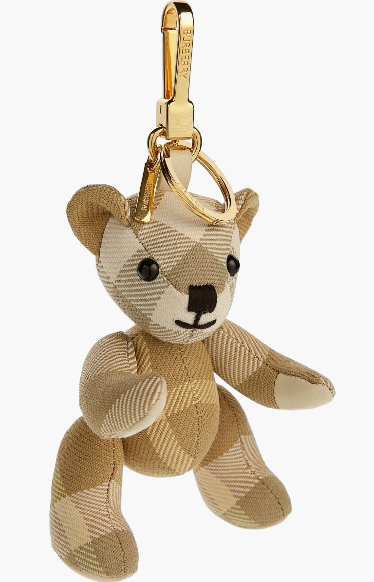 Burberry Thomas Check Bag Charm