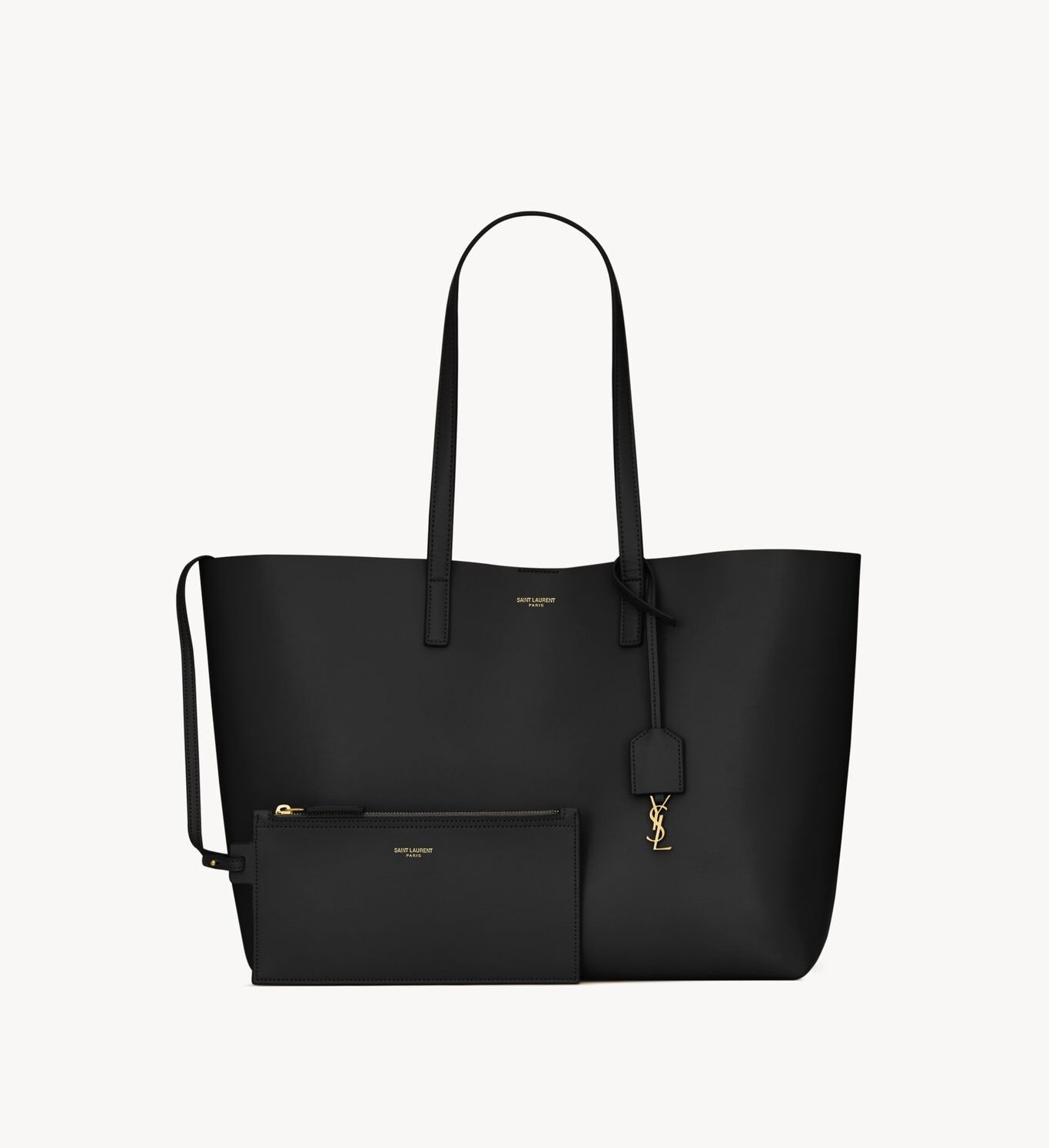 Saint Laurent Shopping Leather Tote