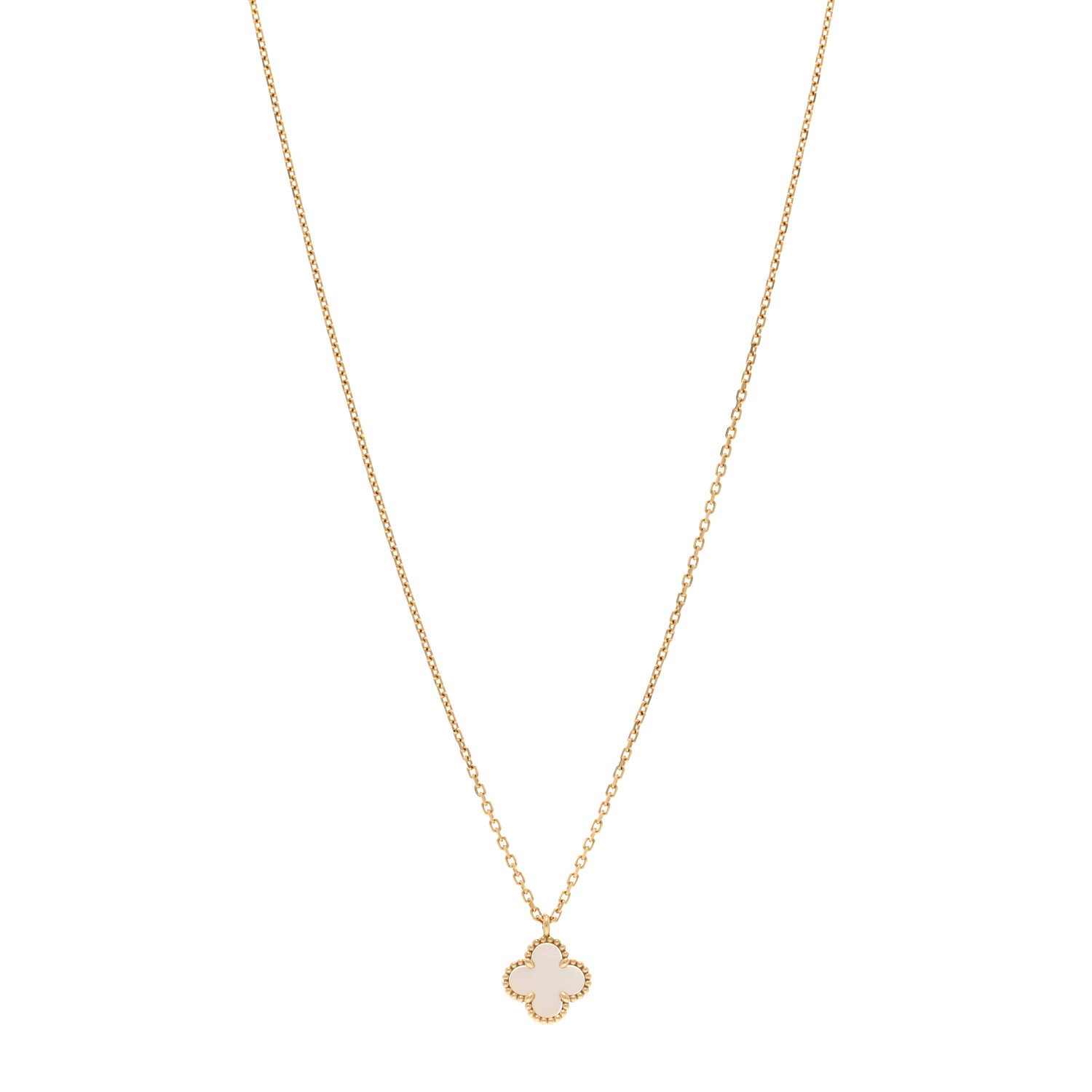 Van Cleef and Arpels Sweet Alhambra Pendant