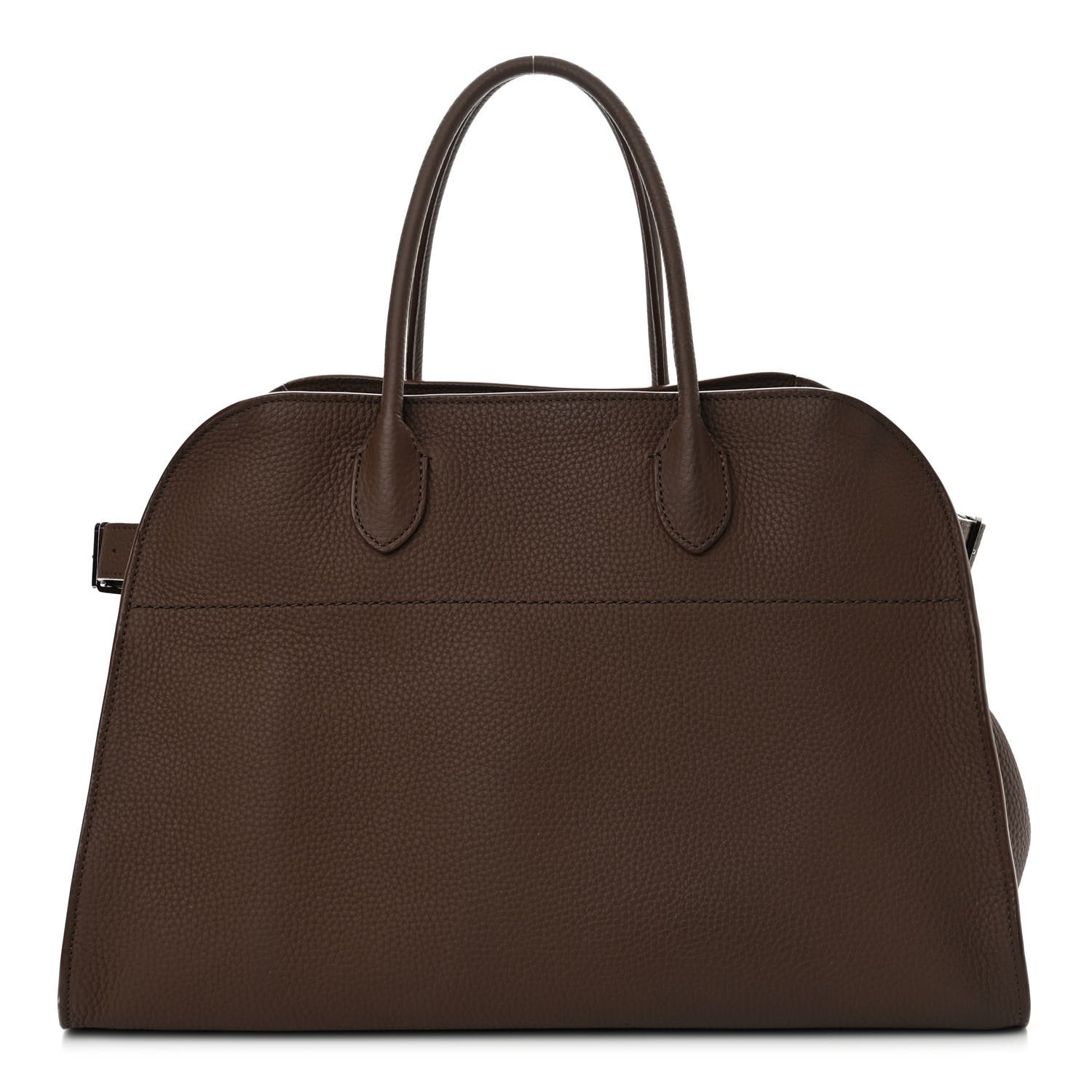 The Row Margaux 15 bag dark mocha