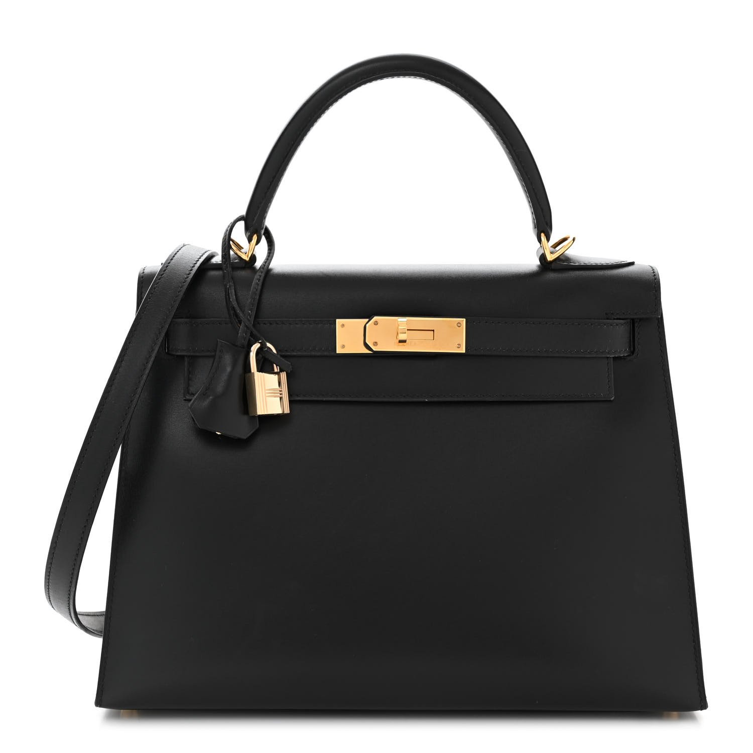 Hermes Kelly 28 Sellier Box Leather