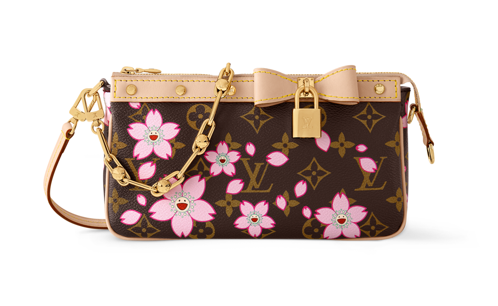 LV x TM Cherry Blossom Pochette Accessoires