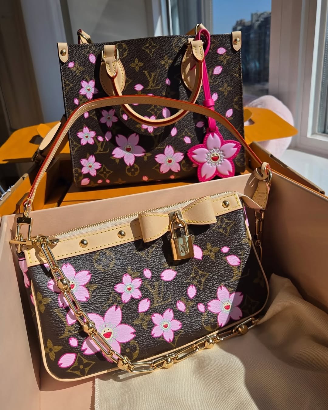 LV x Murakami Cherry Blossom Collection 2025