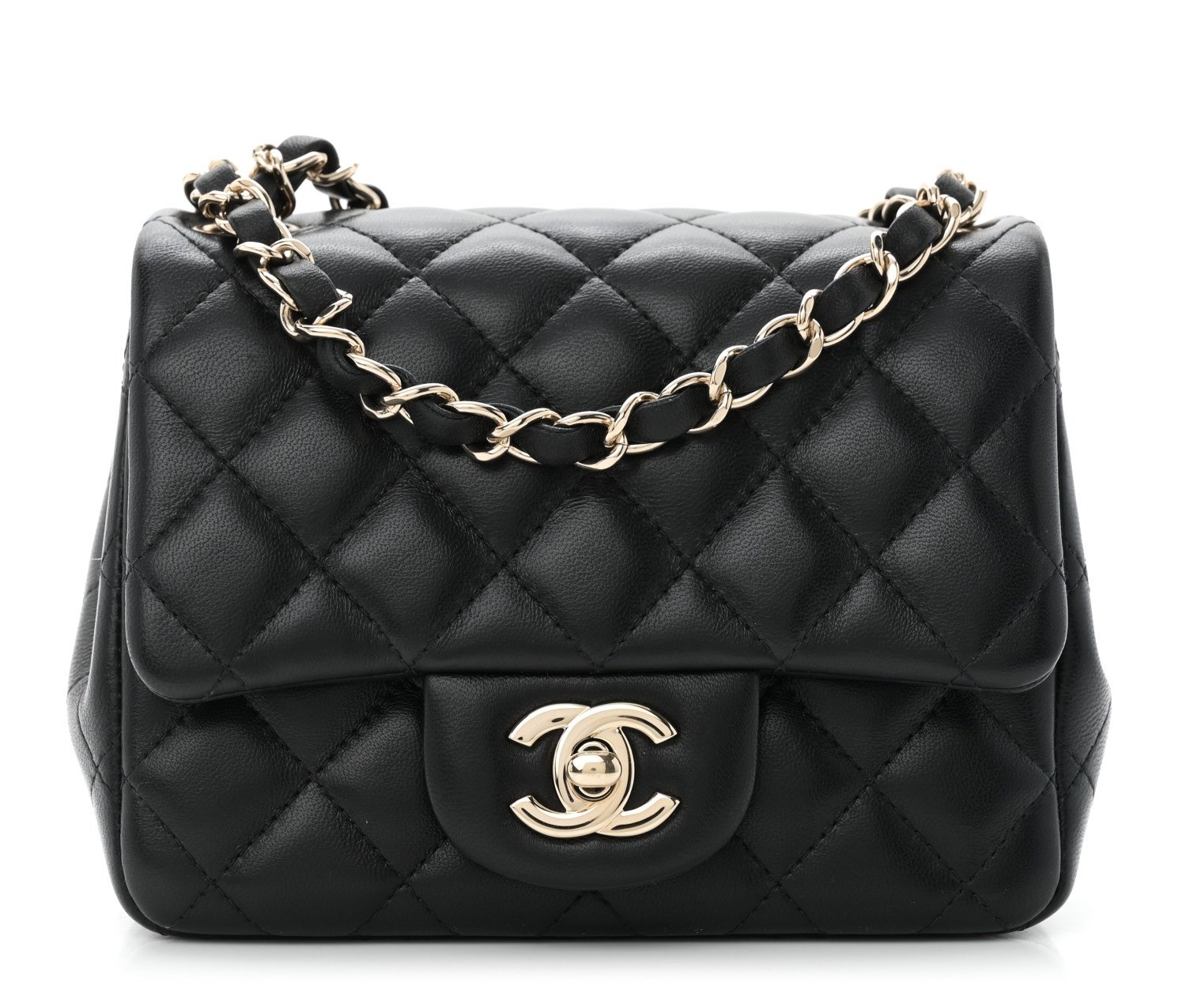 Chanel Square Mini Flap Black