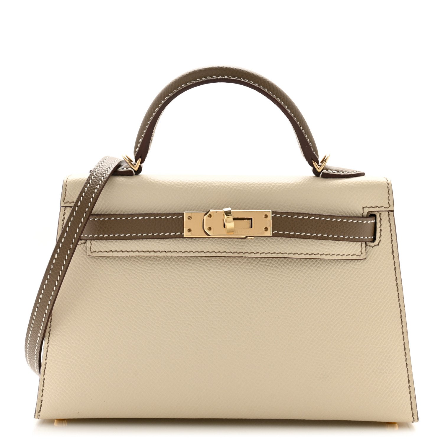 hermes horseshoe mini kelly craie étoupe