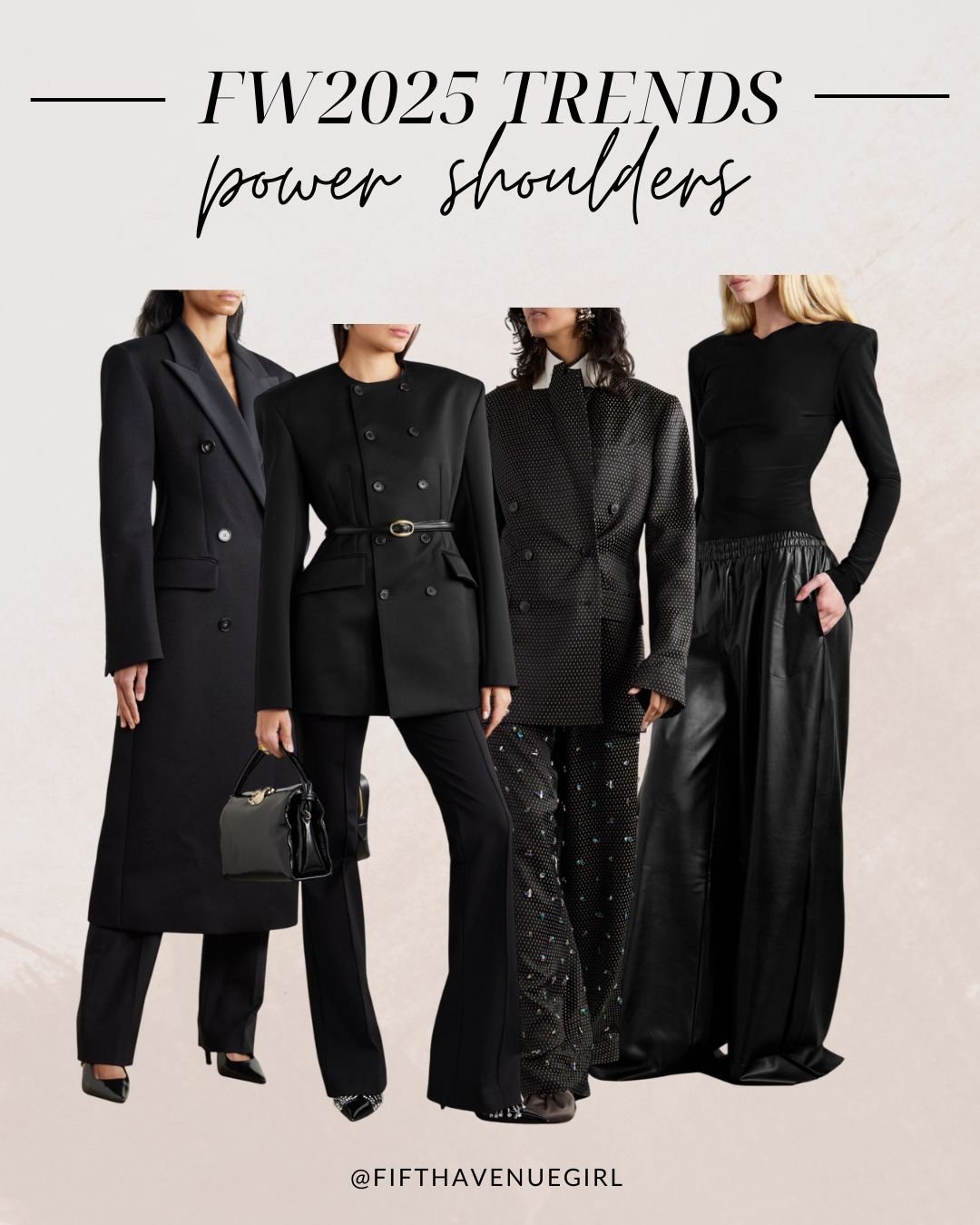 power shoulders trend fall winter 2025
