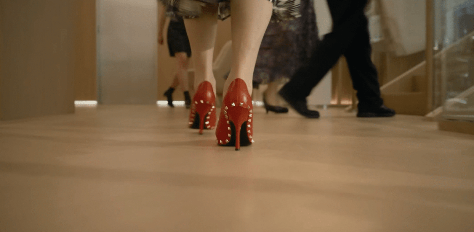 valentino rockstuds in devil wears prada 2