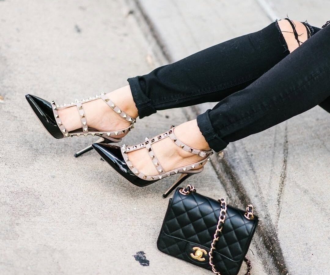 valentino rockstuds steal the spotlight