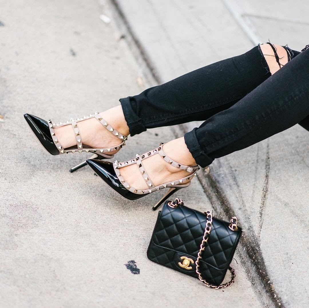 valentino rockstuds steal the spotlight