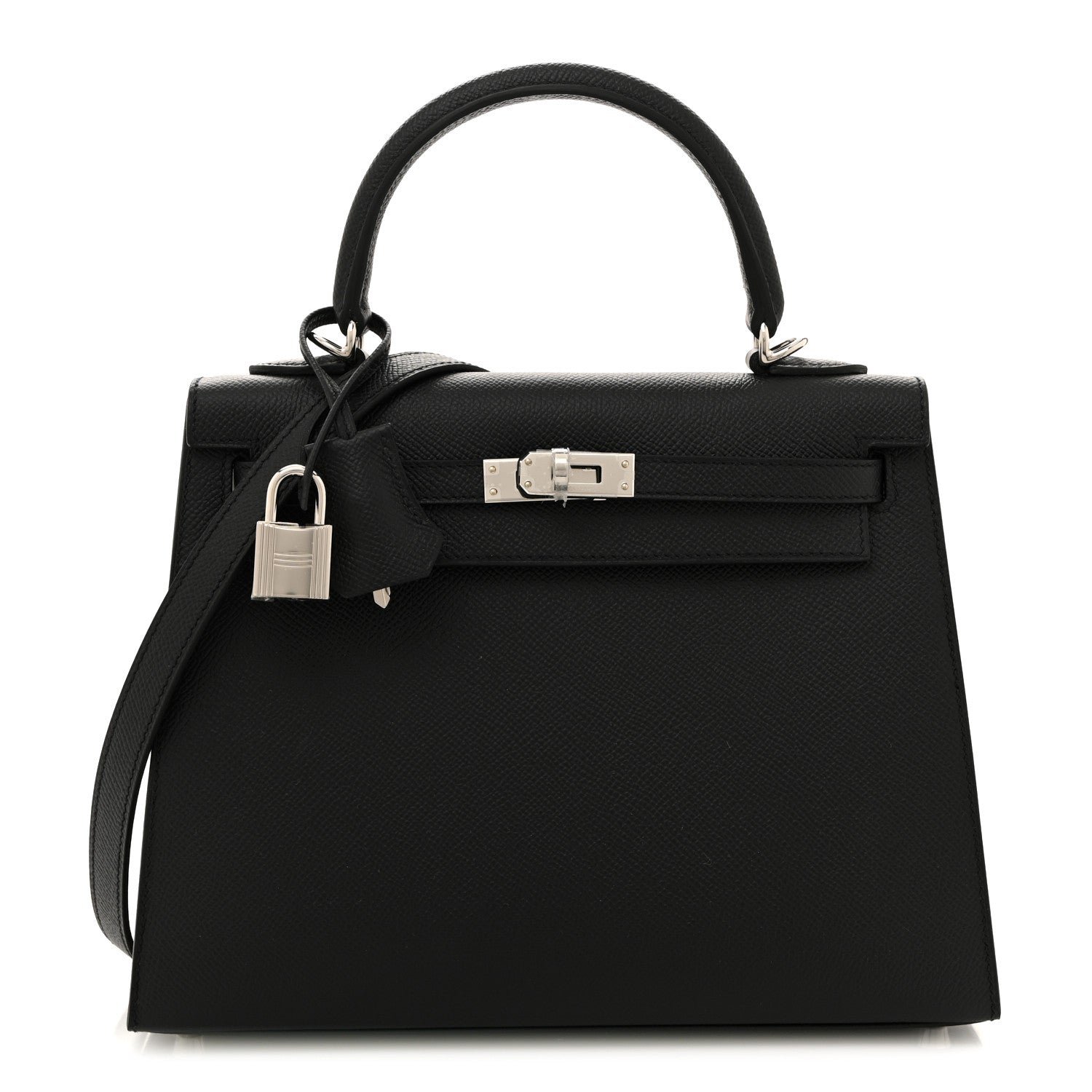 Hermes Epsom Kelly Sellier 25 Black
