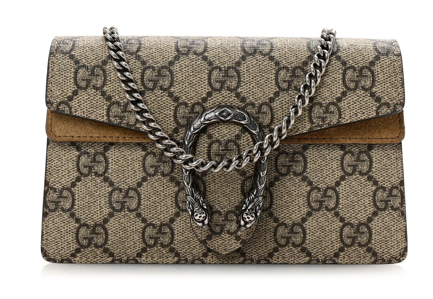 gucci GG supreme monogram super mini dionysus bag