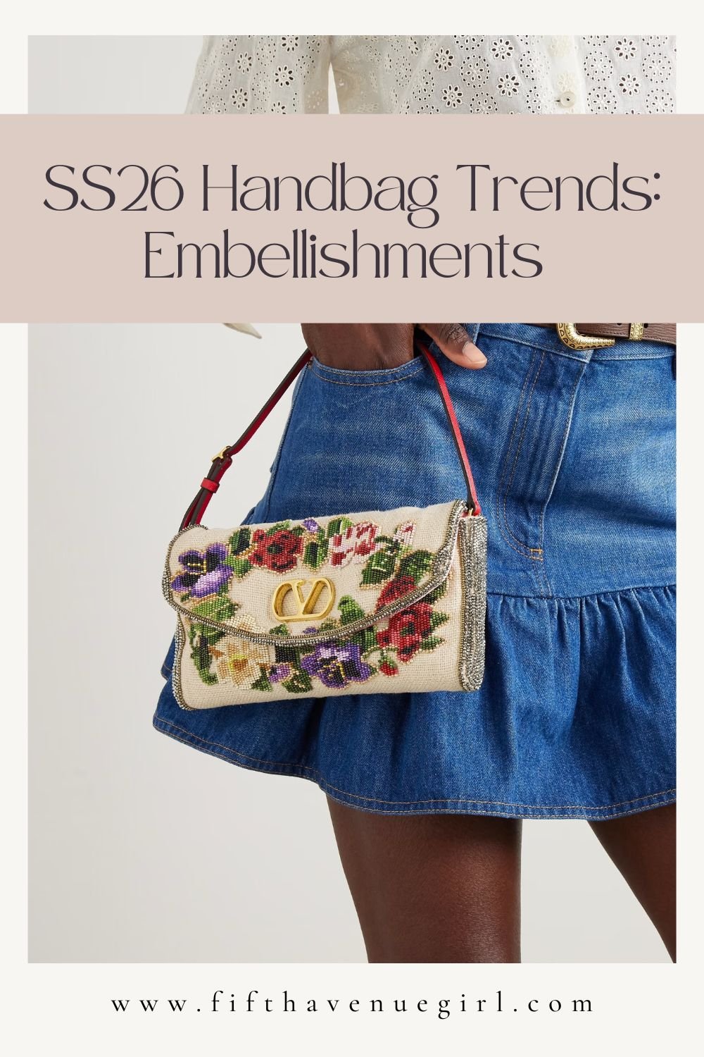embellished bags trend 2026