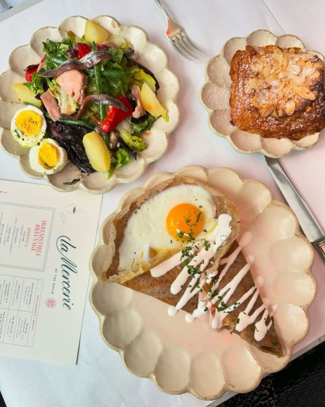 brunch at La Mercerie New York