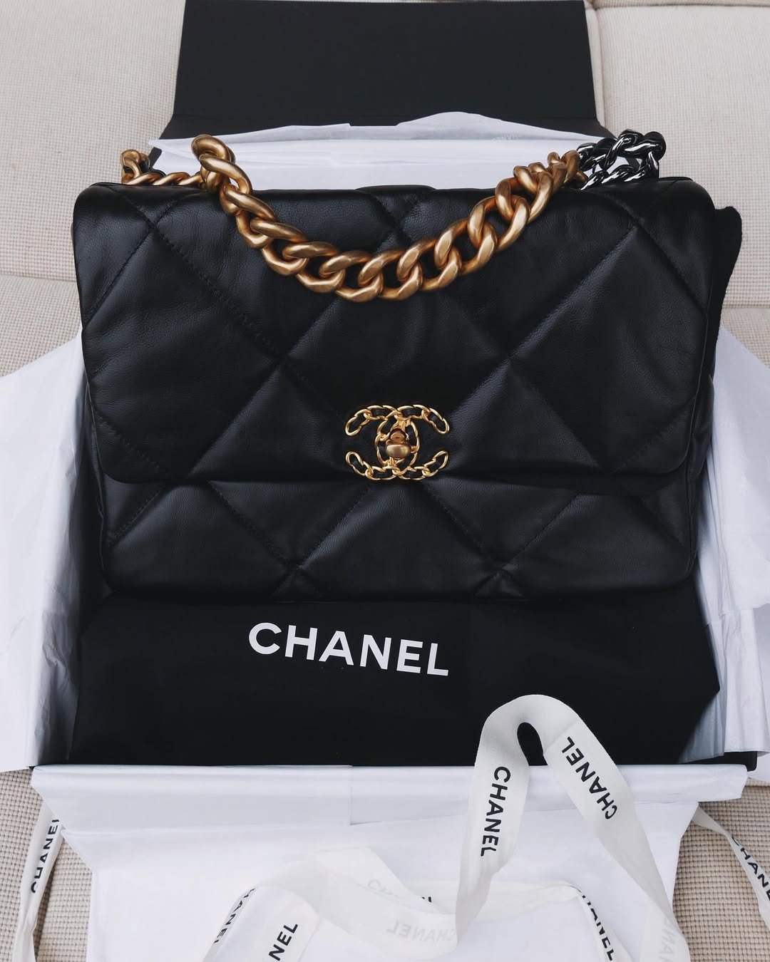 chanel 19 bag slowly going away