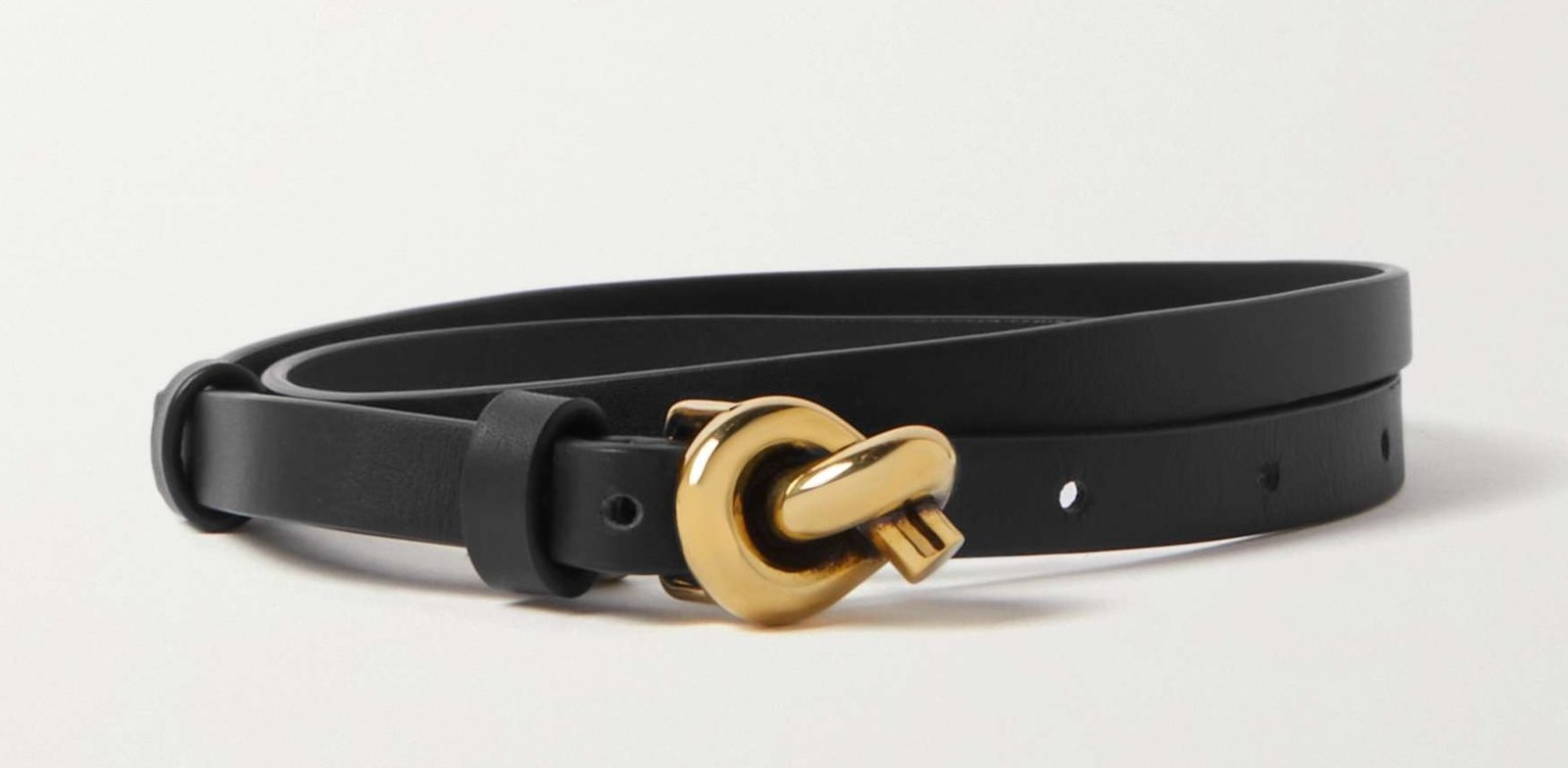 bottega veneta knot leather belt