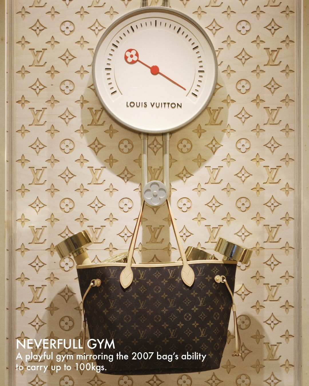 louis vuitton london hotel neverfull gym