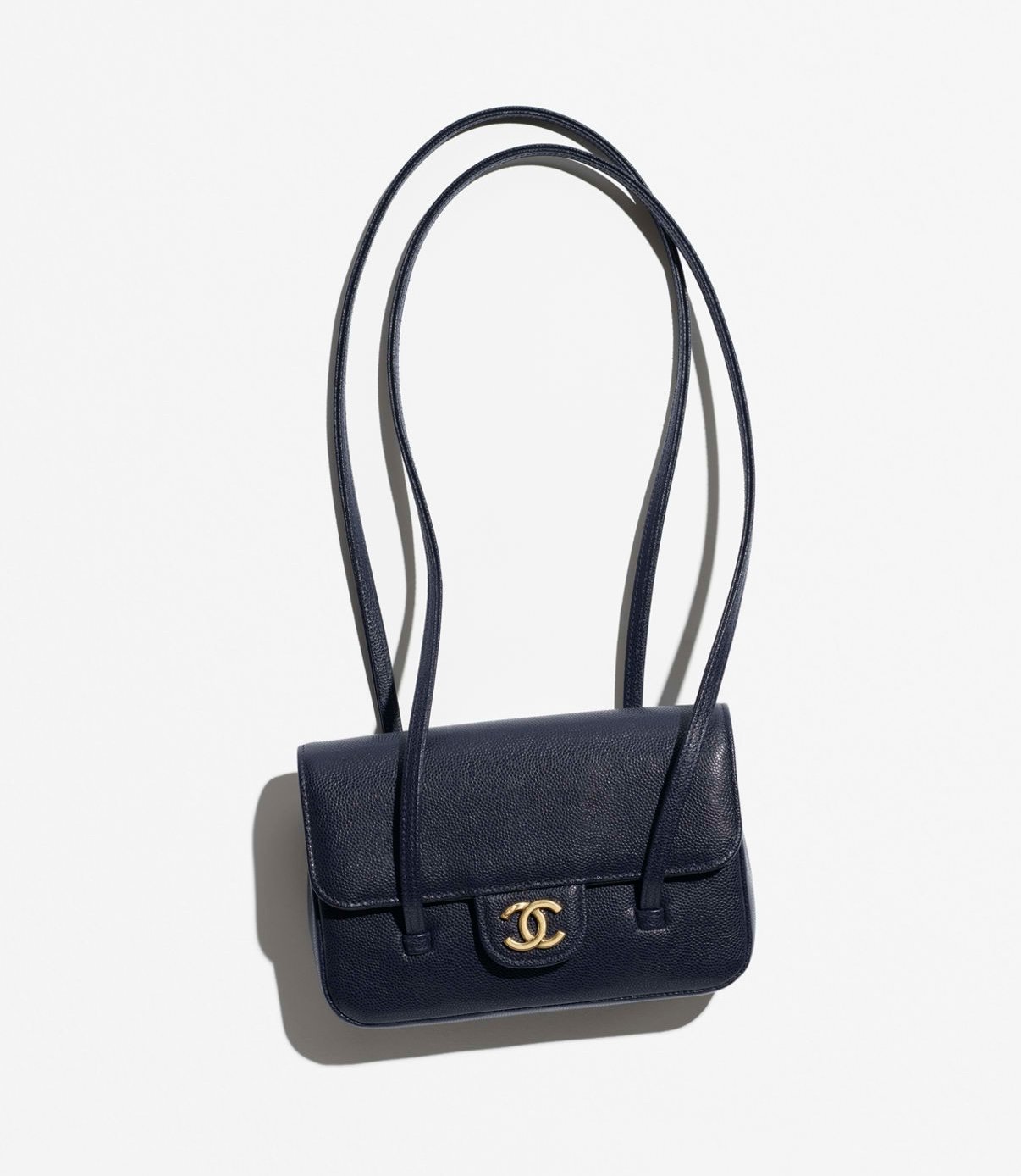 chanel preppy coco clutch with leather strap ss26 pre-collection