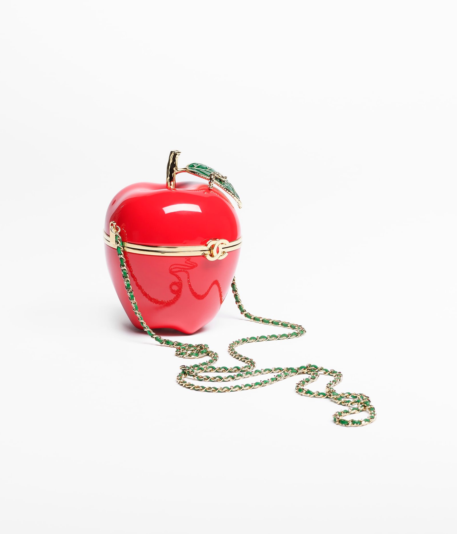 chanel apple minaudière