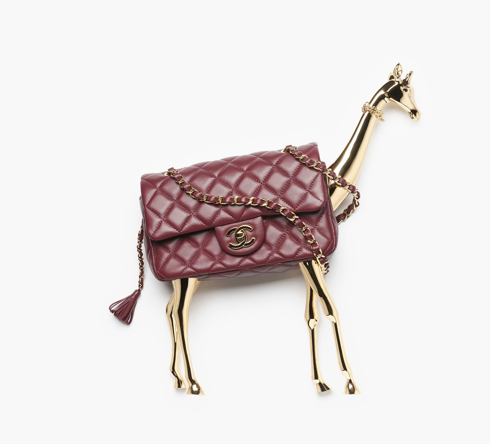 chanel giraffe mini flap bag metiers d'art 2026