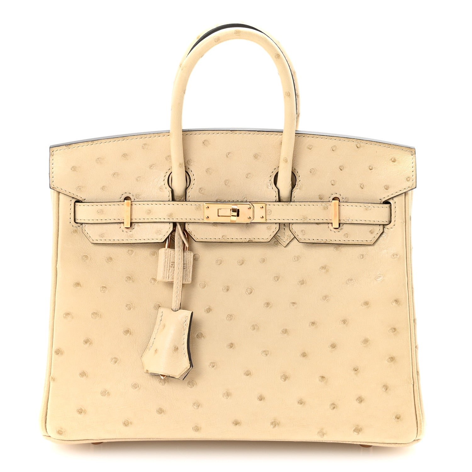 hermes birkin 25 ostrich parchemin