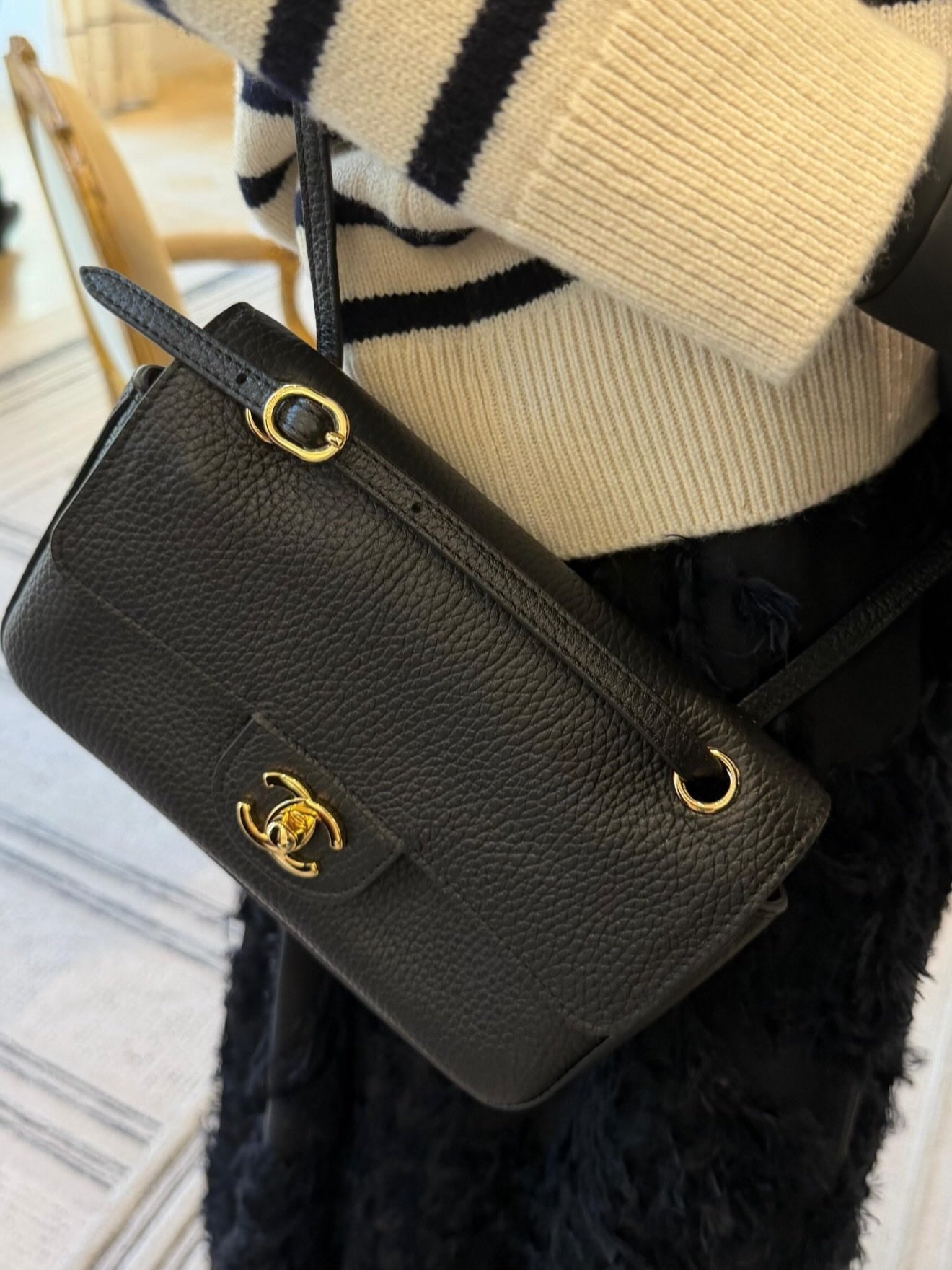 chanel 26b mini flap bag